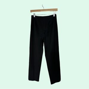 Vintage Talbots Petites Black Stretch Trouser Pants sz 2